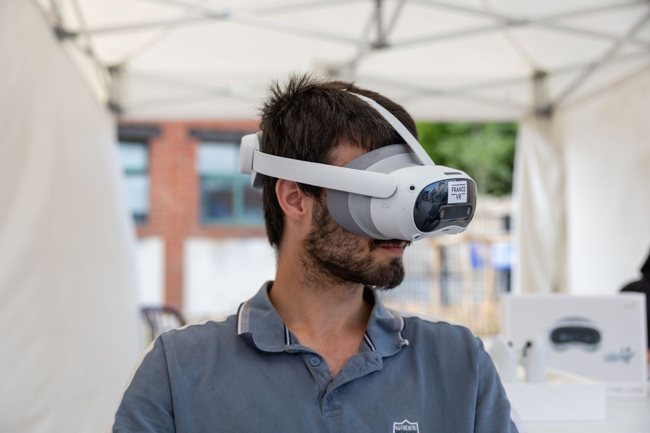 Démonstration VR en plein air